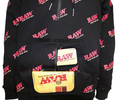 RAW ROLLING PAPERS X RAW RAWLERS HOODIE - L